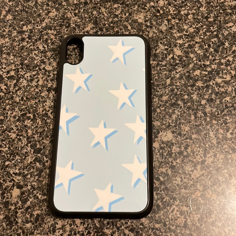 Blue with stars
